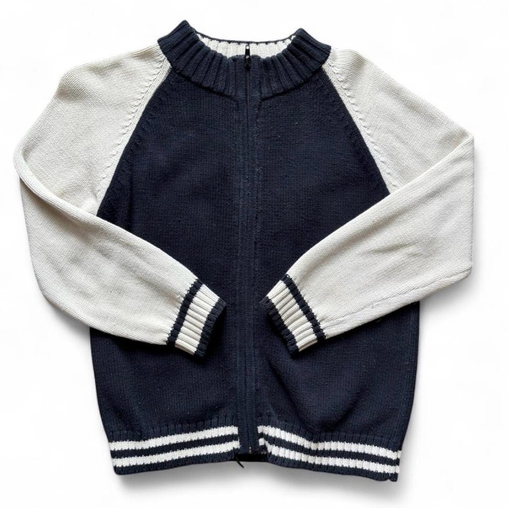 Navy and White Jacket